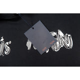 Autumn logo hooded print men's