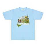 Casablanca T Shirts Fashion Print Street
