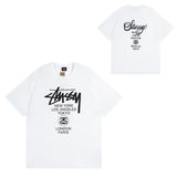 Stuss Women's Short-sleeved T-shirt Heavy Cotton