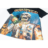 Godspeed T-Shirt Retro Fantasy Pattern