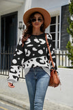 Women Pullover Sweater Leopard Print Fashion Knitwear Sweater