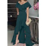 Valentine's Day Dress Sexy V-neck Design Women's Dress