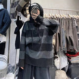 Women Pullover Sweater Vintage Casual Long Knitwear