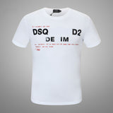 Dsq2 T Shirt Casual Sports Printed Short Sleeve Summer Men