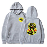 Cobra Kai Baseball Jacket Karate Kid Karate Kid Val Armorr Cobra Printed Hooded Men's Top Sweater