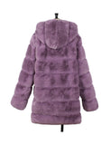 Women Fur Jacket Fashion Plush Coat