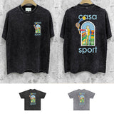 Casablanca Distressed T-Shirt