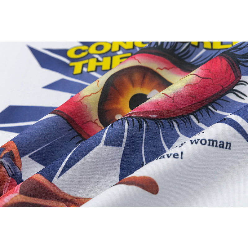 House Of Errors T-Shirt Eye of Truth 3D Printed Eyes Short Sleeve Loose T-Shirt