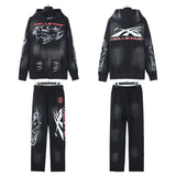 Hellstar Hoodie And Pants Two-Piece Set