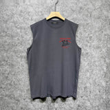Amiri tank top bull printing