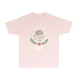 Casablanca T Shirts Fashion Print Street