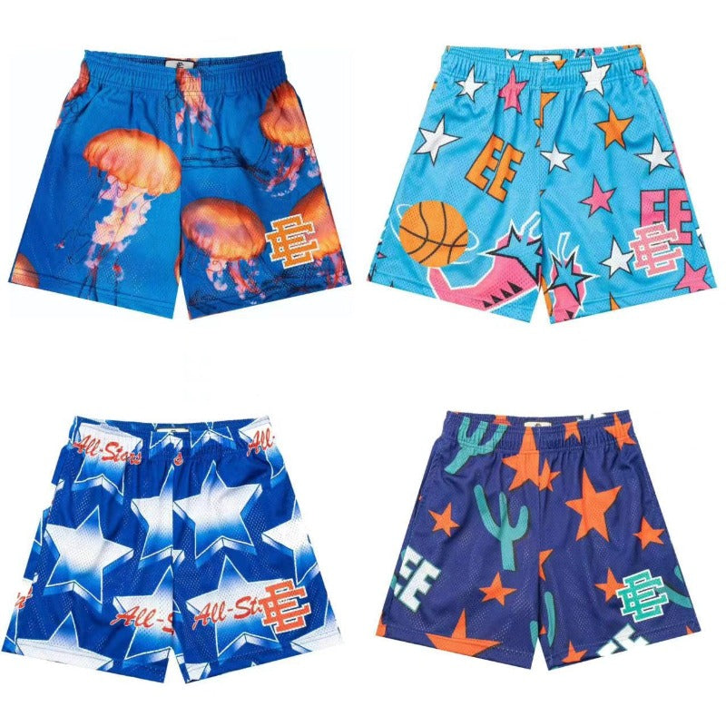 Eric Emanuel Ee Shorts Fitness Mesh Sports Quick-drying Shorts