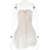 Women Dress Sexy Fashion Tied Dress