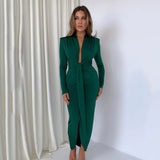 Women Dress Sexy Pleated Dress