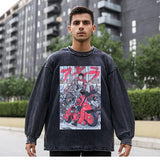 Mens Vintage Long Sleeve Shirt