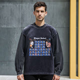 Mens Vintage Long Sleeve Shirt