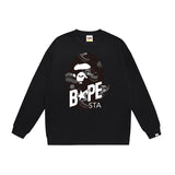 Bathing ape Crew neck sweatshirt