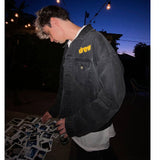 Unisex Denim Jacket Drew Casual Loose Embroidered Jacket