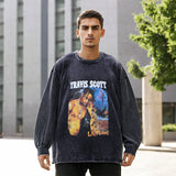 Mens Vintage Long Sleeve Shirt