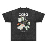 Casablanca Distressed T-Shirt