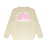 Amiri Long Sleeved Shirt Printed Trendy Pure Cotton