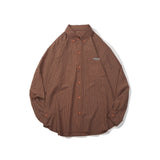 Unisex Shirt Cityboy Small Plaid Loose Leisure