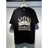 Amiri T Shirts Fashion Print Couple High Street