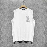 Amiri tank top angel printing