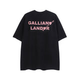Gallery Dept T Shirts Spring/Summer Star Men's Wear Gallery Dept round Neck Short Sleeve Loose