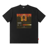 Men T-Shirt Punk Print Idle Style