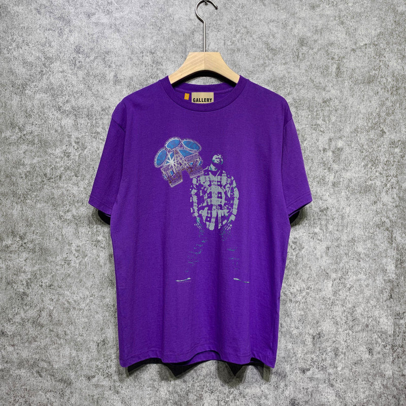 Gallery Dept T Shirts European and American Fashion Brand Tee Shirt Short Sleeve T-shirt Blouse