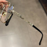 CHH Chrome Hearts Glasses Pure Titanium Myopia Glasses Frame