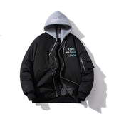 Men Vintage Jackets Vintage Jacket Embroidered Bomber Jacket Padded Baseball Uniform