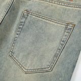 Men Jeans Slim Retro
