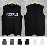 Purple Brand Tank T Shirts Sleeveless T-shirt Vest