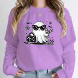 Halloween Ghost Print Pullover For Women New Fashion Autumn