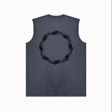 Purple Brand Tank T Shirts Sleeveless T-shirt Vest