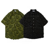 Short Sleeve Shirt Loose Summer Cardigan