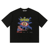 House Of Errors T-Shirt Eye of Truth 3D Printed Eyes Short Sleeve Loose T-Shirt