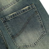 Men Jeans Retro Loose Casual Cut