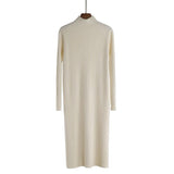 Women Pullover Sweater Loose Knitted Long Sweater