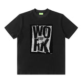 Men T-Shirt Distressed Loose Casual Vibe