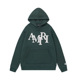 Amiri Hoodie AMI Patch Embroidered Letter Pattern Hooded Sweater