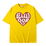Singer Beabadoobee Heart Graphic Print Tshirt Men Women Casual