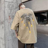 Men T Shirt Heavy Cotton plus Size Loose