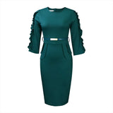 Women Dress Career Office Dress