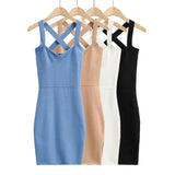 Women Dresses Slim-Fit Knitted Dress