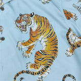 GUILTYPARTIES TIGER Shirts Hawaiian long-sleeved shirts