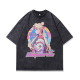 Men's T-Shirt Half Sleeve T-shirt Men's and Women's Short Sleeve