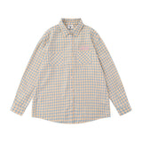 Men Long Sleeved T Shirt Men's Casual Loose Spring and Autumn Embroidered Long Sleeve Shirt